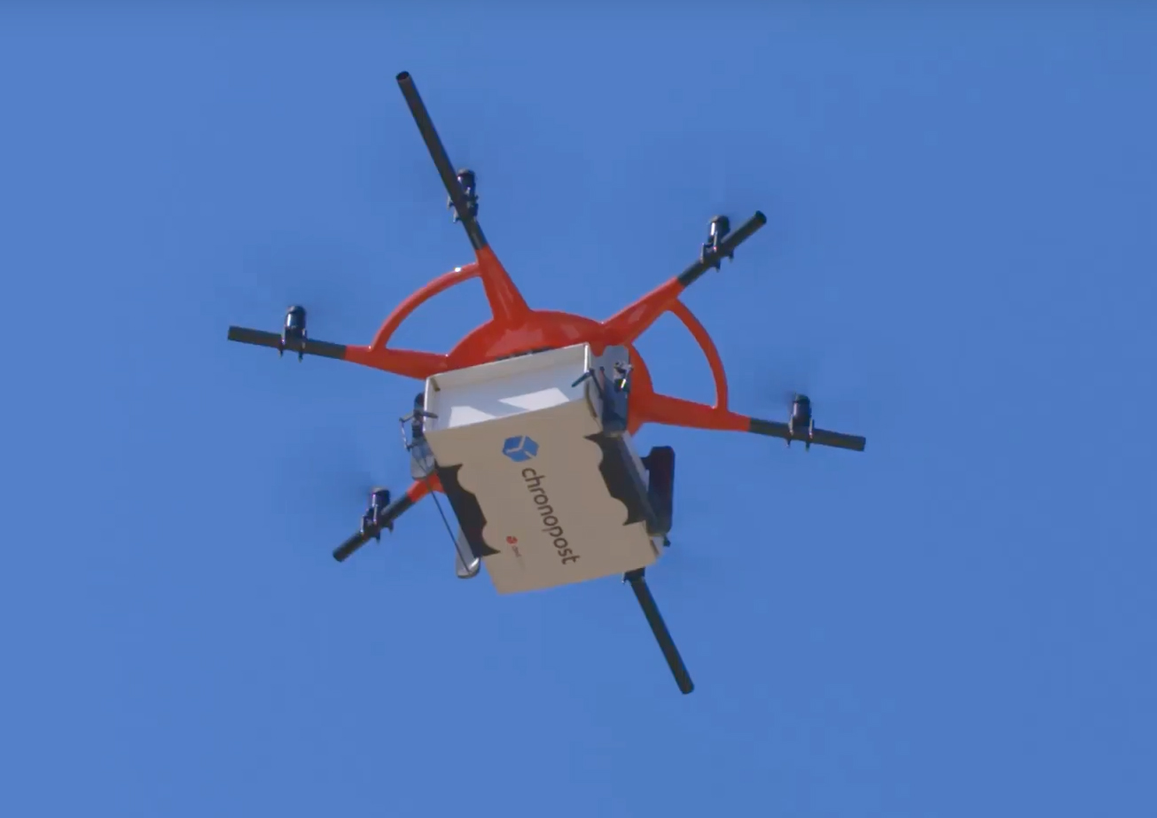 Isère : perte d’un drone de livraison de DPD France