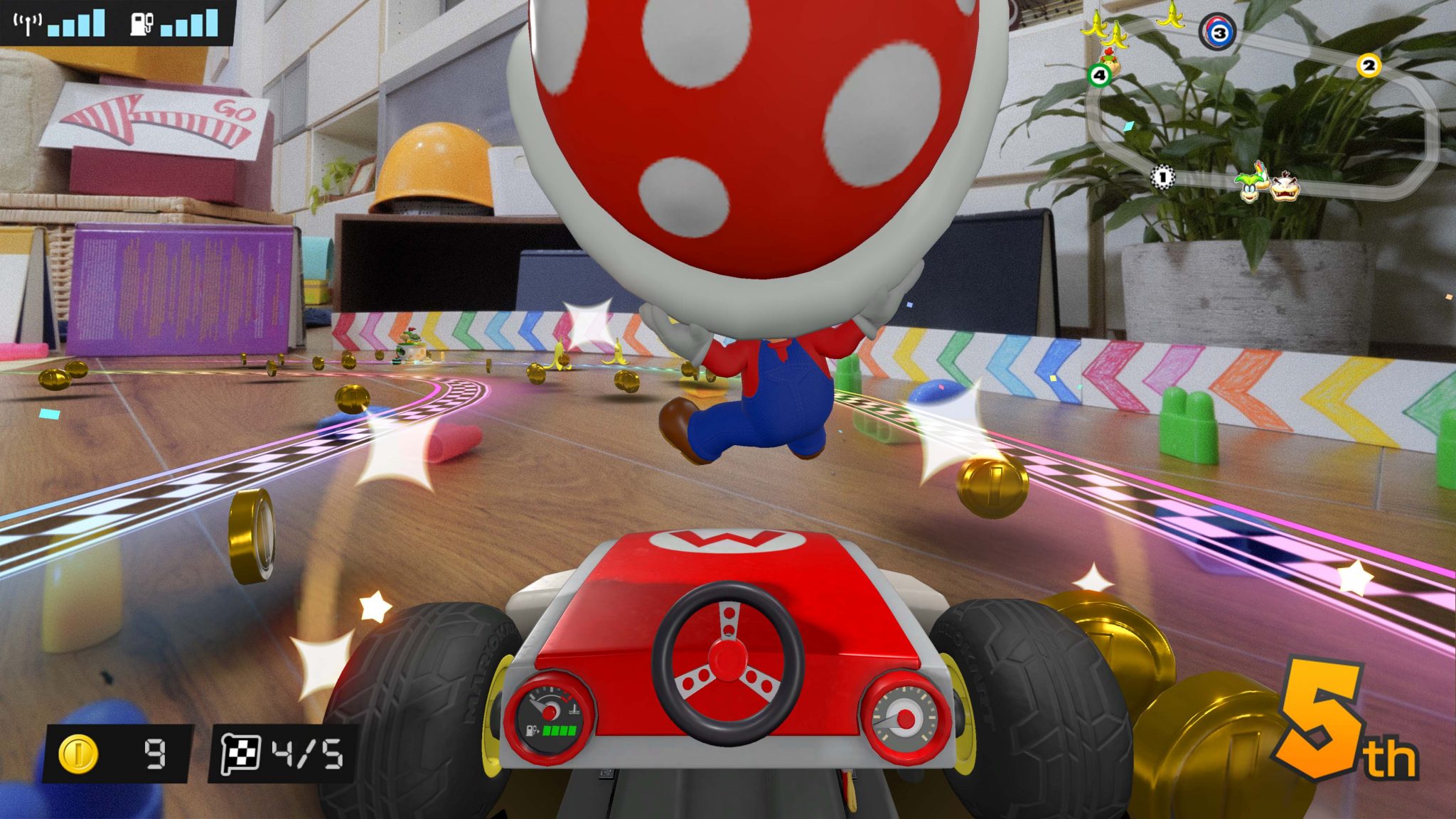 Nintendo Mario Kart Live Fpv Réel Et Réalité Augmentée Helicomicro 1095