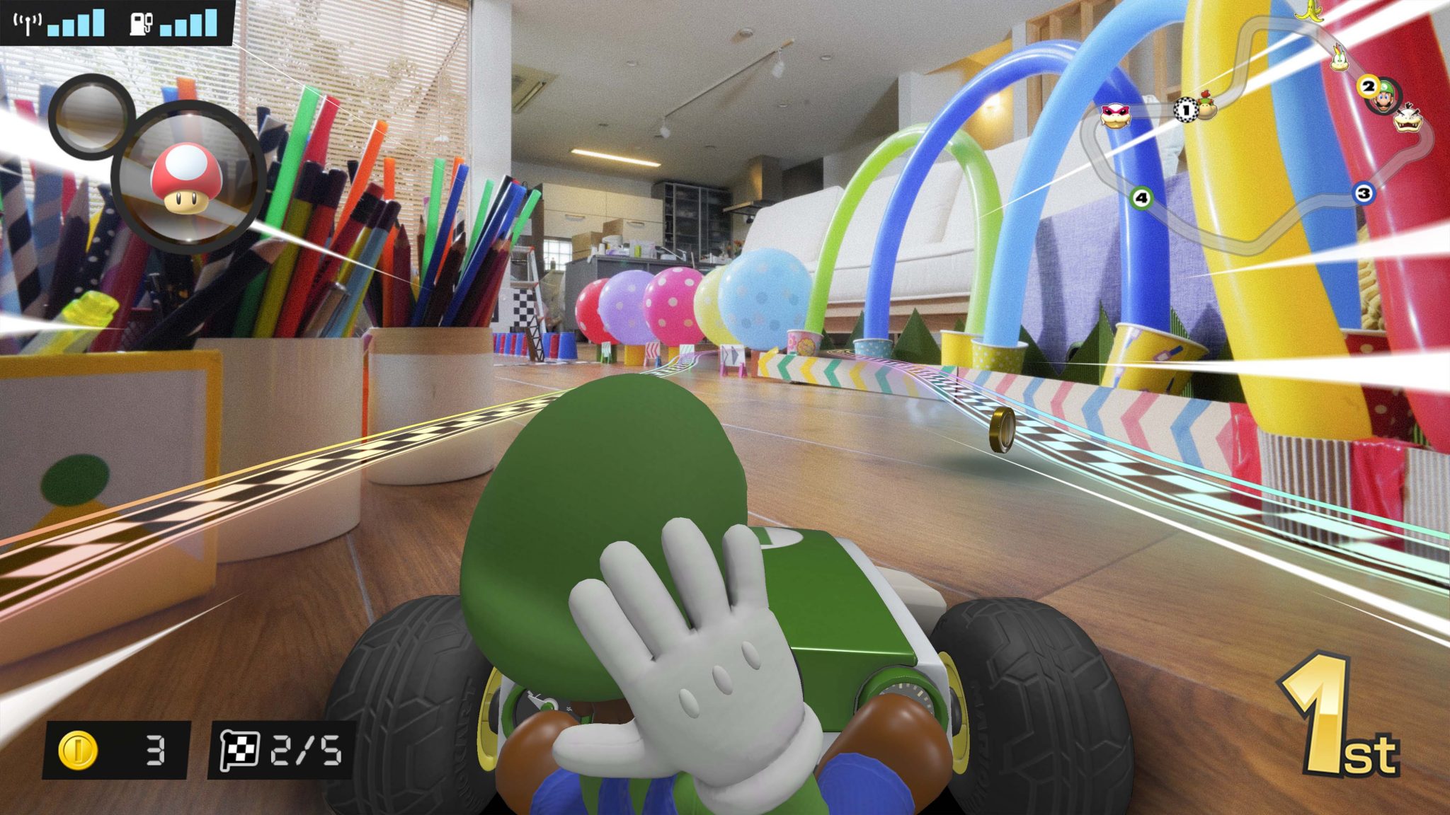 Nintendo Mario Kart Live Fpv Réel Et Réalité Augmentée Helicomicro 4909