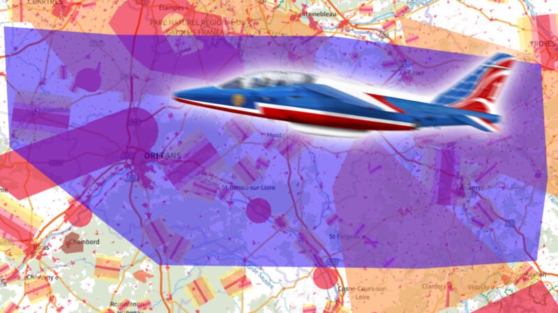 Entrainement pour le 14 juillet 2024 : les interdictions de vol en drone dans la région d’Orléans et Auxerre, début juillet