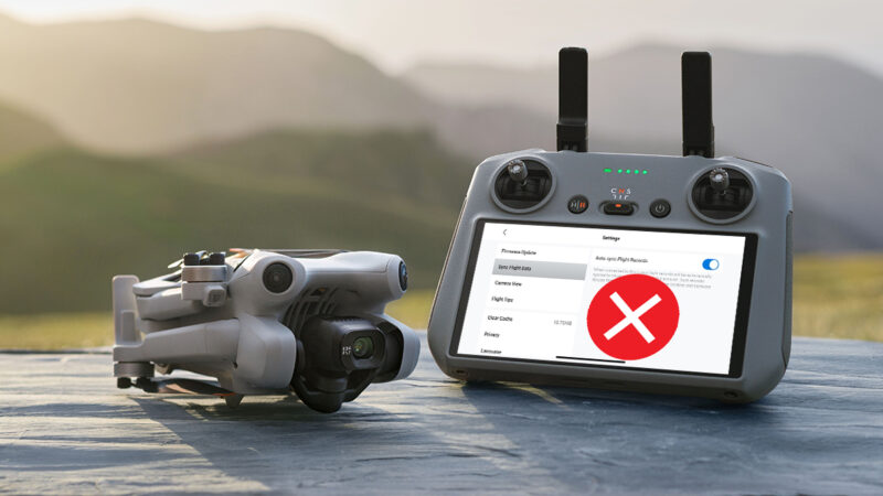 Aux USA : DJI va retirer la fonction de synchronisation des journaux de vol à partir du 12 juin