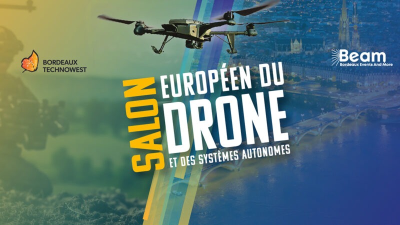 Le 8ème UAV Show se tiendra du 14 au 16 octobre 2025 à Bordeaux